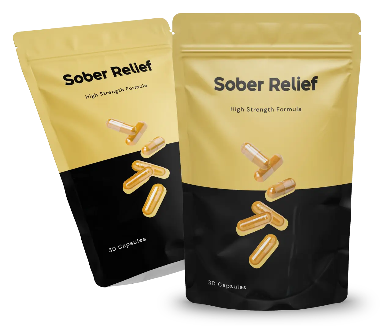 2 month supply of sober reliefs daily supplement