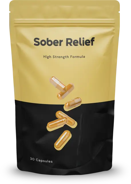 1 month supply of sober relief daily supplements